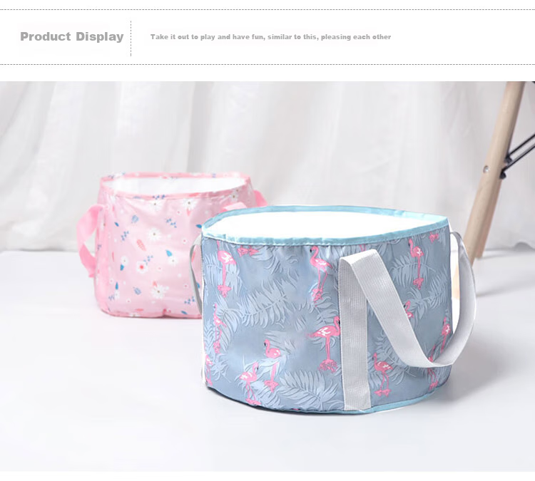 40,000km Foldable Foot Soaking Bucket Portable Insulated Foot Bath Bag for Home and Dormitory Use 7