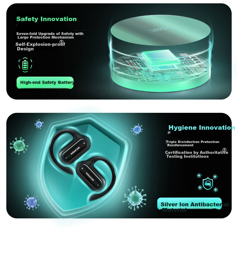 IndoorLink Wireless Tour Guide System for One-To Government And Enterprise Reception, Factory Tours, Exhibition Halls, Project Inspections, High-End Business Meetings, And Team Guiding 3