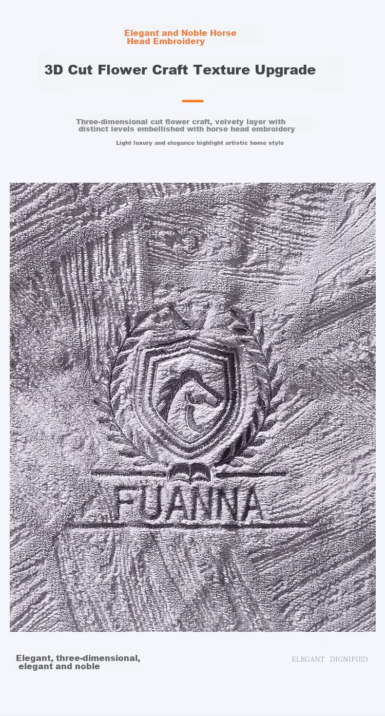 FUANNA Flannel Thickened Warm Single Duvet Cover Anti-Static Bedding Double Extra Large 1.8m Bed 7