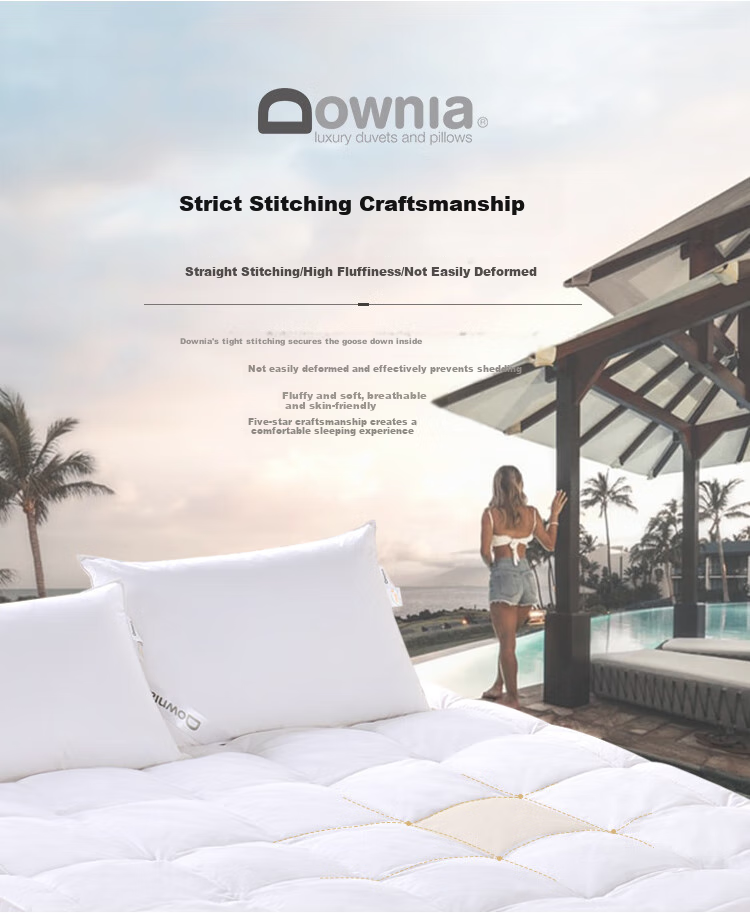 Downia Mattress, All-Cotton Goose down Mattress Pad, Breathable Tatami Goose down Mat, Filled with 2.5kg, for A 1.5-Meter Bed 3