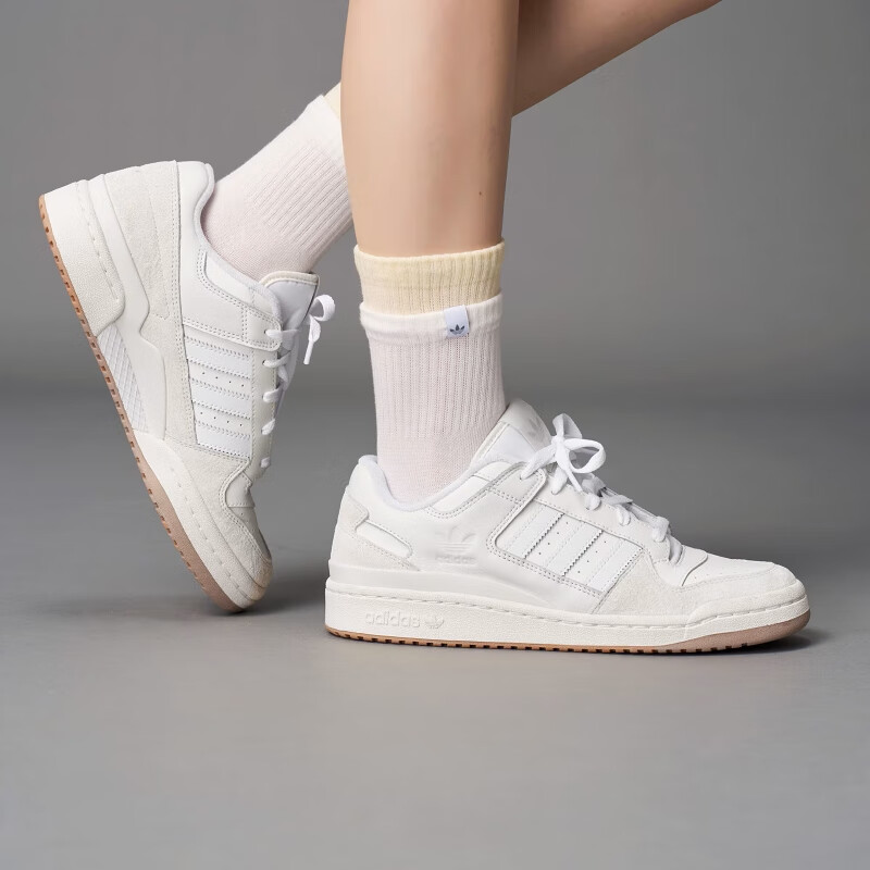 Adidas Trefoil, Men's And Women's, FORUM LOW CL Casual Shoes, ID6858, Size 40 8