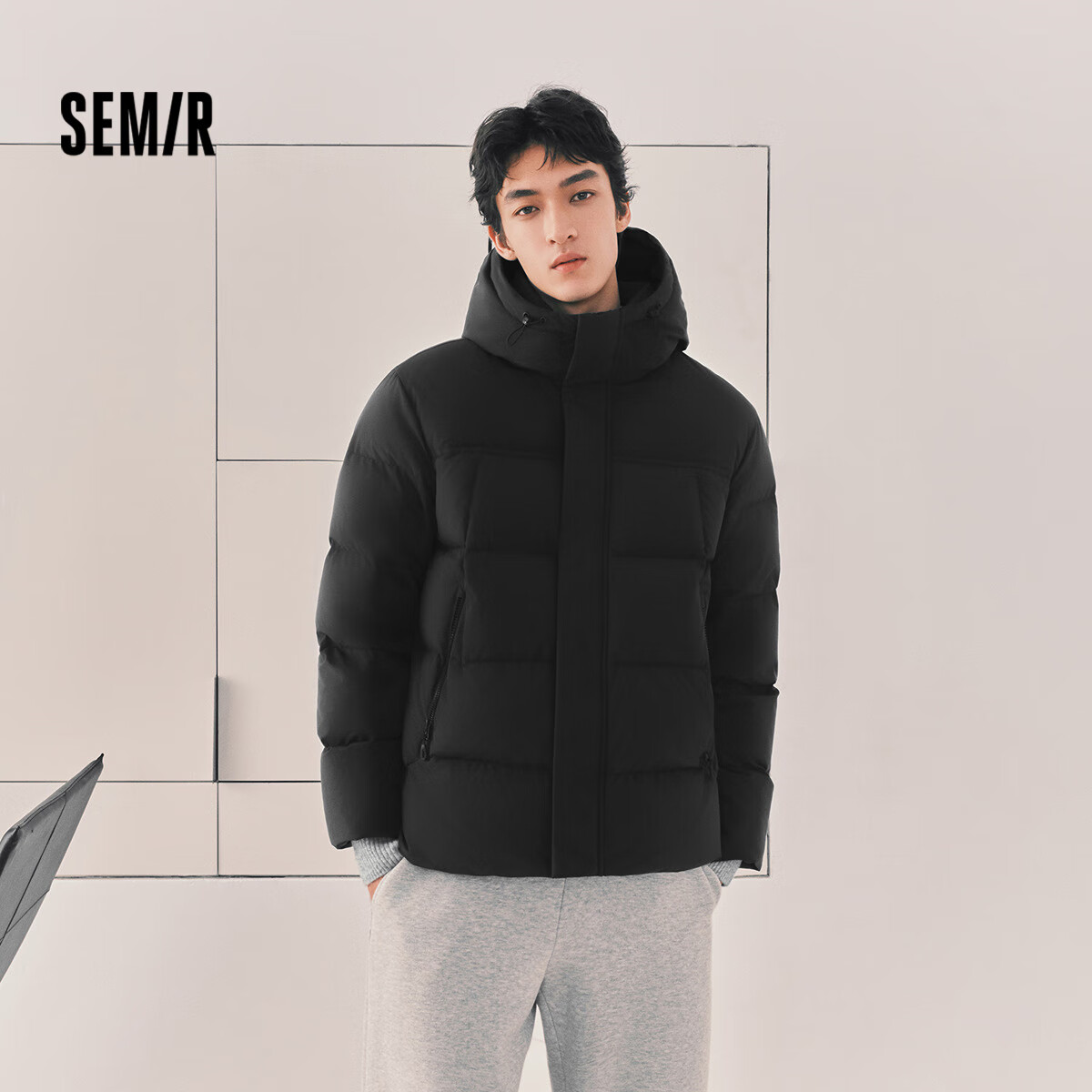 Semir Men's 90% Down Waterproof Windproof Winter Jacket 2025 Couple Style 101725113202