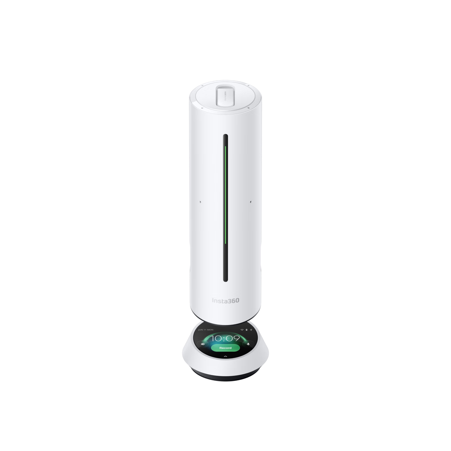 Insta360 Wave AI Omnidirectional Microphone Speaker 360° 5m Pickup Noise Reduction Wireless Bluetooth USB Plug-and-Play Tencent Certified Agile White (Recommended by Luo Yonghao)