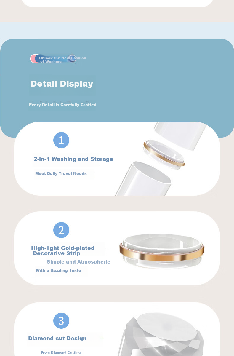 Etravel Travel Toiletry Set: Toothpaste, Toothbrush, Toiletry Cup, Toothbrush Cup, Portable Storage Box for Business Trips, Luxury 4-Piece Set 10