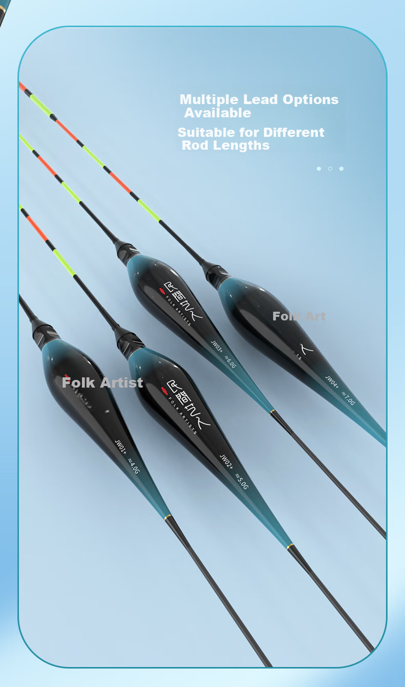 Minjianyiren JW Second Generation, Carp And Bighead Carp Night Luminous Float, Day And Night Dual-Use, Hard Tail, for Black Pit Big Fish, Electronic Fishing Float, Thickened, Eye-Catching, Highly Bright Buoy 4
