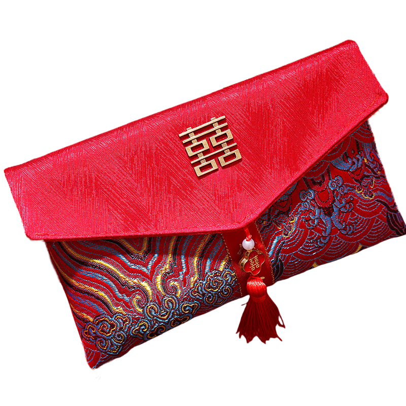Fuluyuan 2026 Year of the Horse Spring Festival Red Envelope Bag Wedding Special Ten Thousand Yuan Engagement Fabric Parents Tea Ceremony Red Packet
