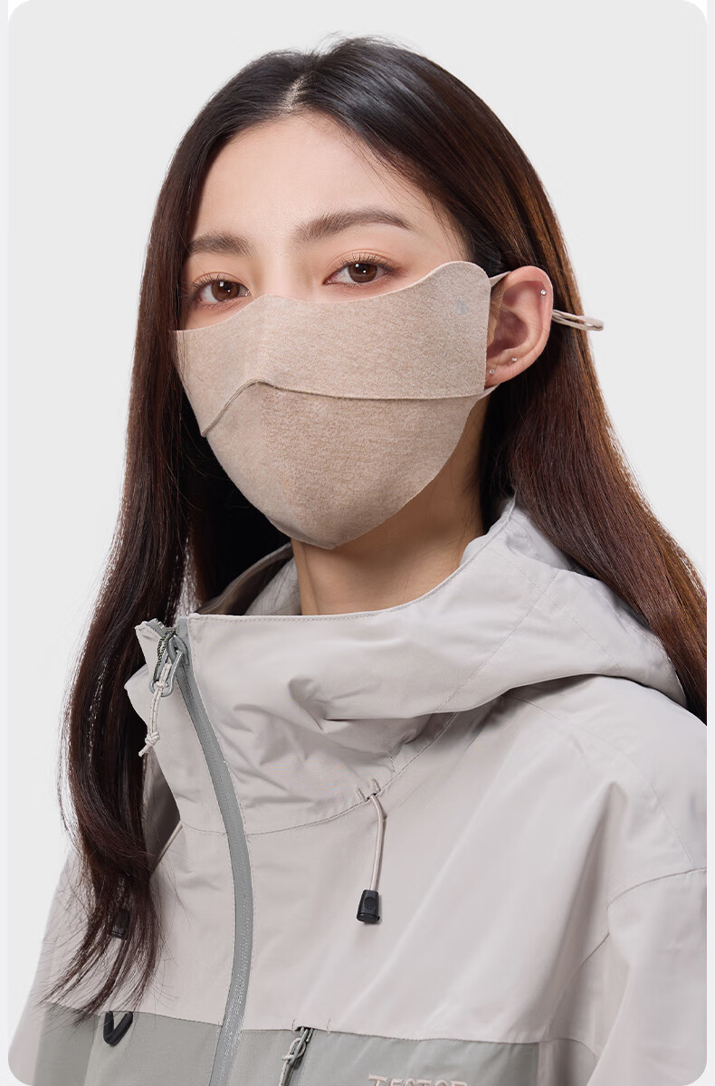 MISSION UV Thermal Mask Women Winter Outdoor Sun Protection Windproof Cold Resistant Breathable Face Cover Fleece Lined Cycling Mask 1