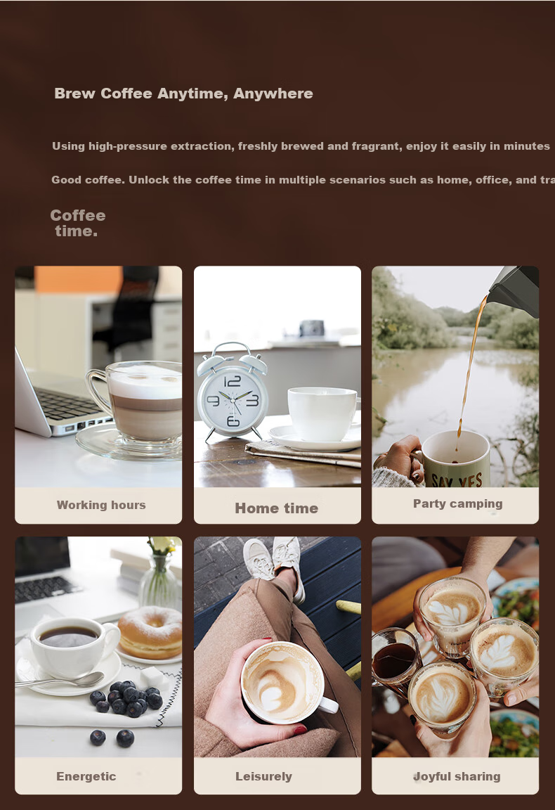 CLITON Mini Moka Pot Electric Stove Ceramic Stove Coffee Maker Tea Maker Tea Brewing Stove Heating Stove Round Edge Off-White 9