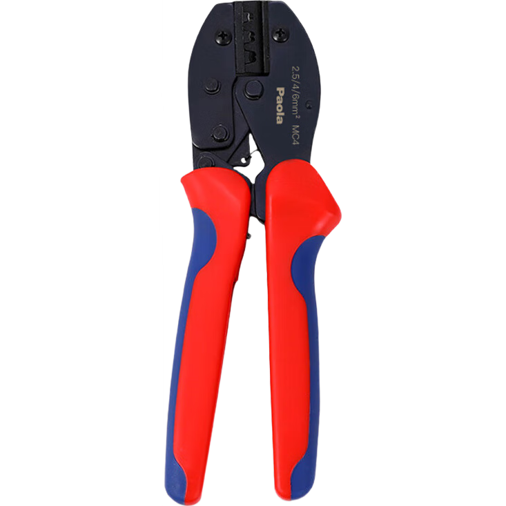 Paola Solar Photovoltaic MC4 Crimping Pliers, 2.5/4/6mm² Wire Terminal Crimping Tool, 8776