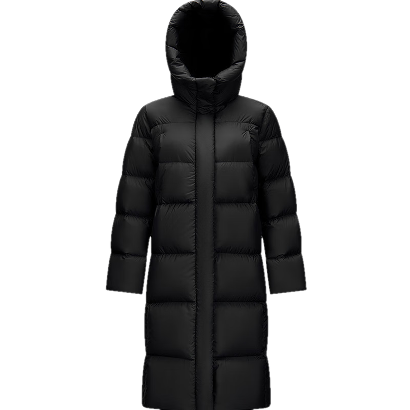 Semir Chen Duling Style Women's 90% Down Long Three-Proof Winter Loose Hooded Coat Simple 109724113001
