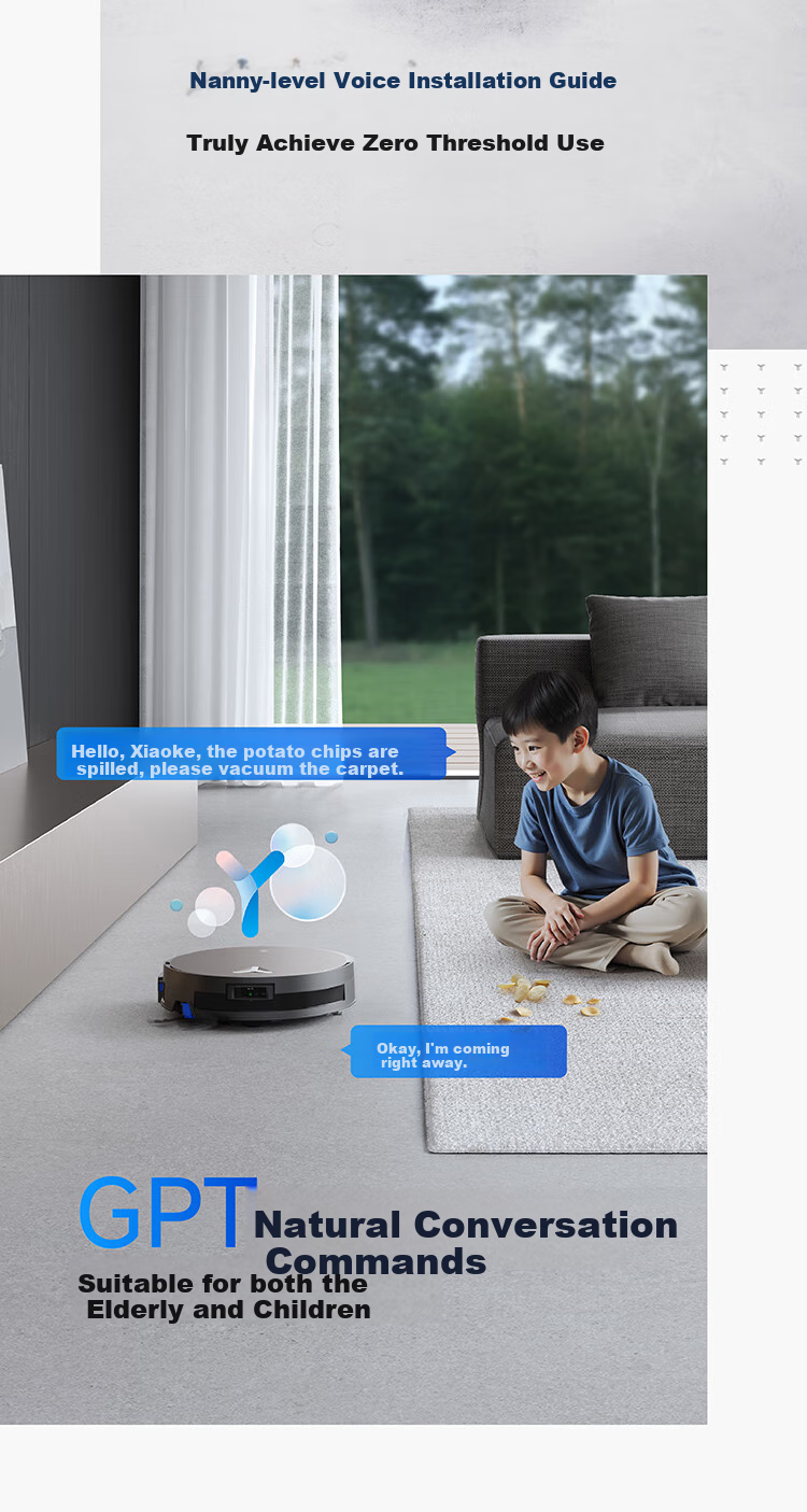ECOVACS Robot Vacuum X11 PRO, All-In Automatic Cleaning And Washing, Drum Mop, Black And Silver, Fully Automatic Water Inlet And Outlet, Ultra-Thin Recessed Model 33