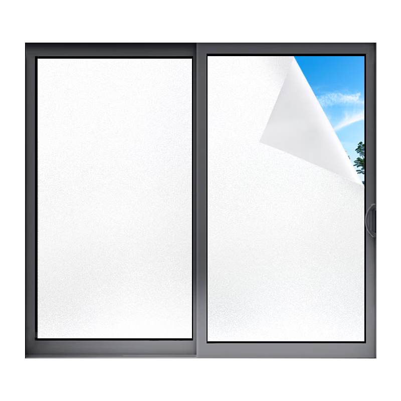 Cuttlefish Matte Glass Privacy Film Bathroom Window Anti-Peeping Sticker 1.2x2m Self-Adhesive Durable New Year Gift