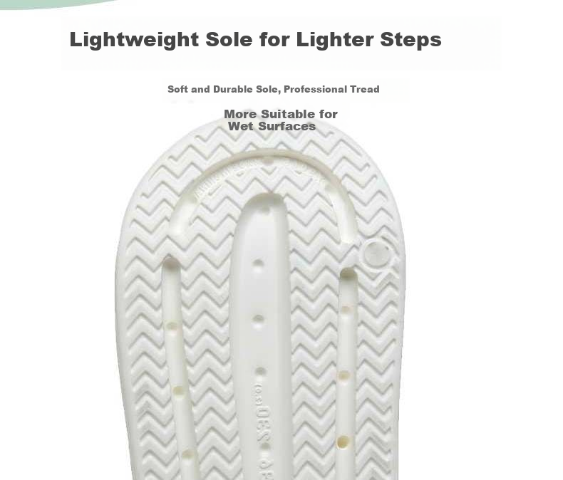Huameijianbu Infinite Good Luck Couple Indoor And Outdoor Slippers, Lightweight Comfortable Sandals HM90651, White And Pink, Size 35-36 11