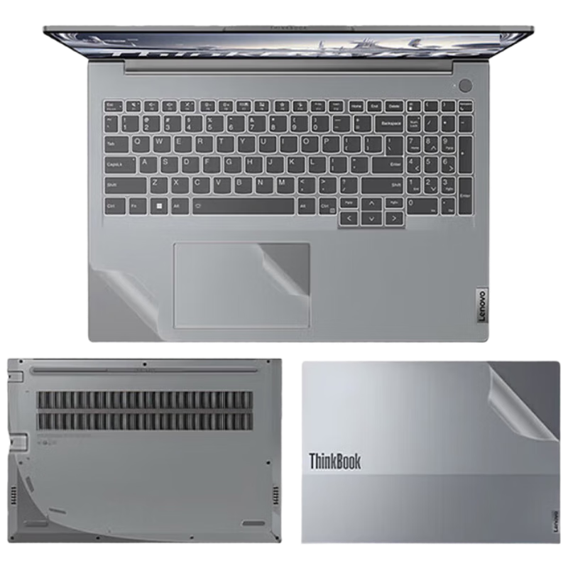 Jiasu Compatible with Lenovo ThinkBook16+/16+ AI Yuanqi 2025 Model, Outer Case Film, 16-Inch Laptop Outer Shell Protective Film, Body Cover Sticker, Outer Case Decal