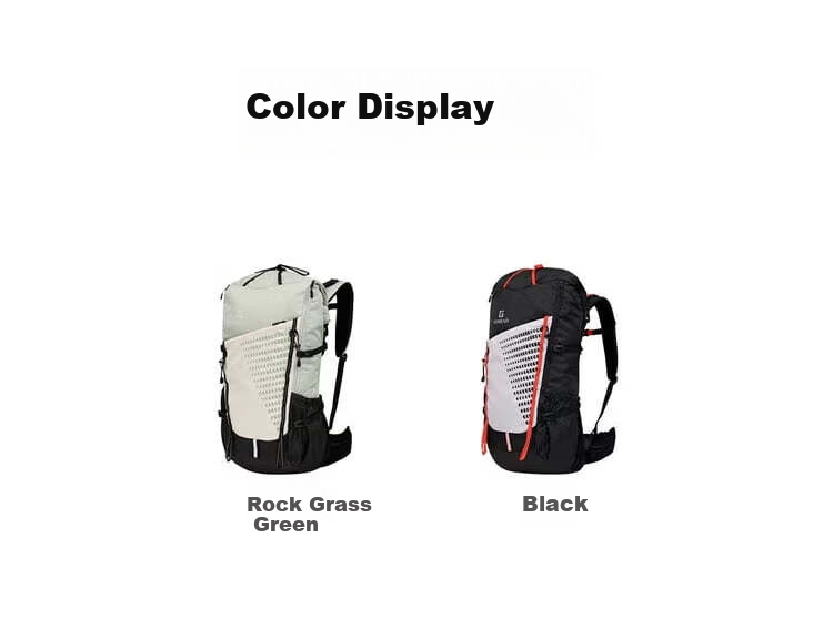 TOREAD Hiking Backpack, Outdoor Trekking Professional Rucksack, Waterproof Breathable Shoulder Bag, 40L Large Capacity Travel Bag, Rock Grass Gree 13