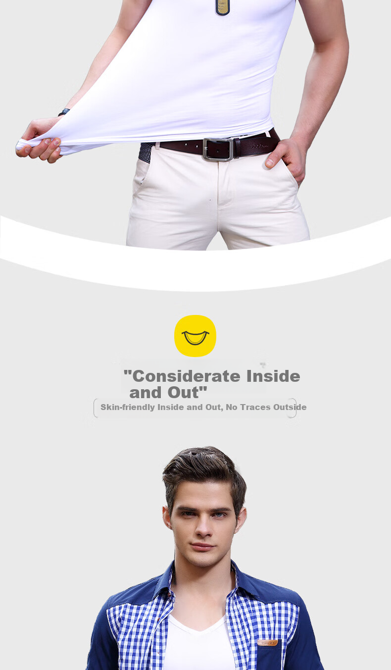Jianyun Pure Cotton Tank Top for Men, Sports Fitness Undershirt, Sleeveless Vest, Sweat-Absorbing Breathable Thin Vest Top 8