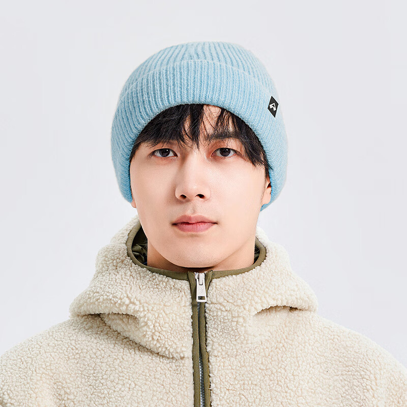 Toread Merino Wool Winter Beanie Unisex Thickened Warm Ear Protection Knit Hat