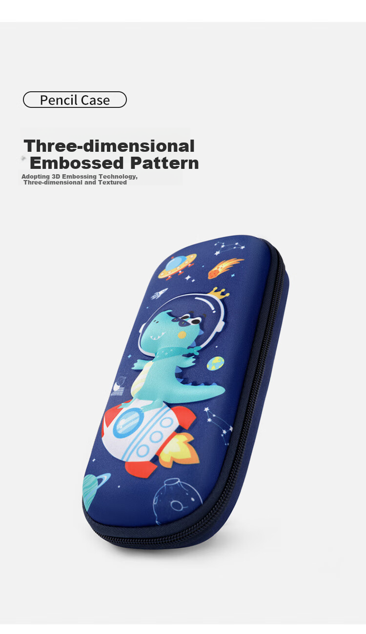 GOLF Pencil Case Stationery Box Large Capacity for Elementary School Students Children's Pencil Case Cute Cartoon Design for Boys And Girls High Aesthetic Value 5