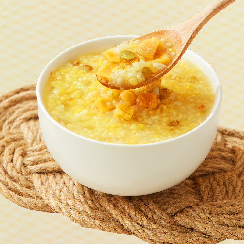 燕之坊30日五谷杂粮粥100g*30袋早餐腊八粥八宝小米粥春节送礼福利礼盒