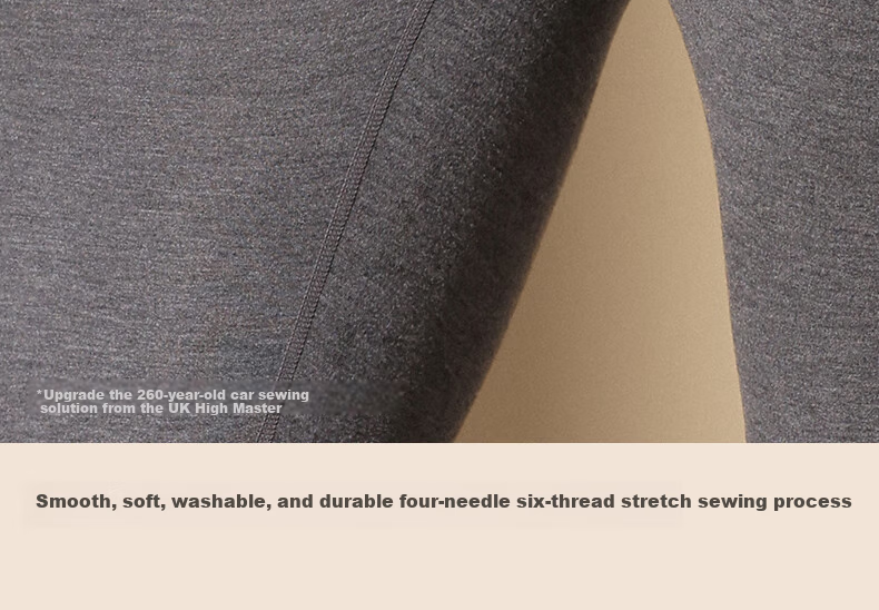 MiiOW [Goose down And Tencel] 2026 New Men's Thermal Underwear, Fleece-Lined Thickened Autumn And Winter Seamless Long Johns Base Layer Pants 4