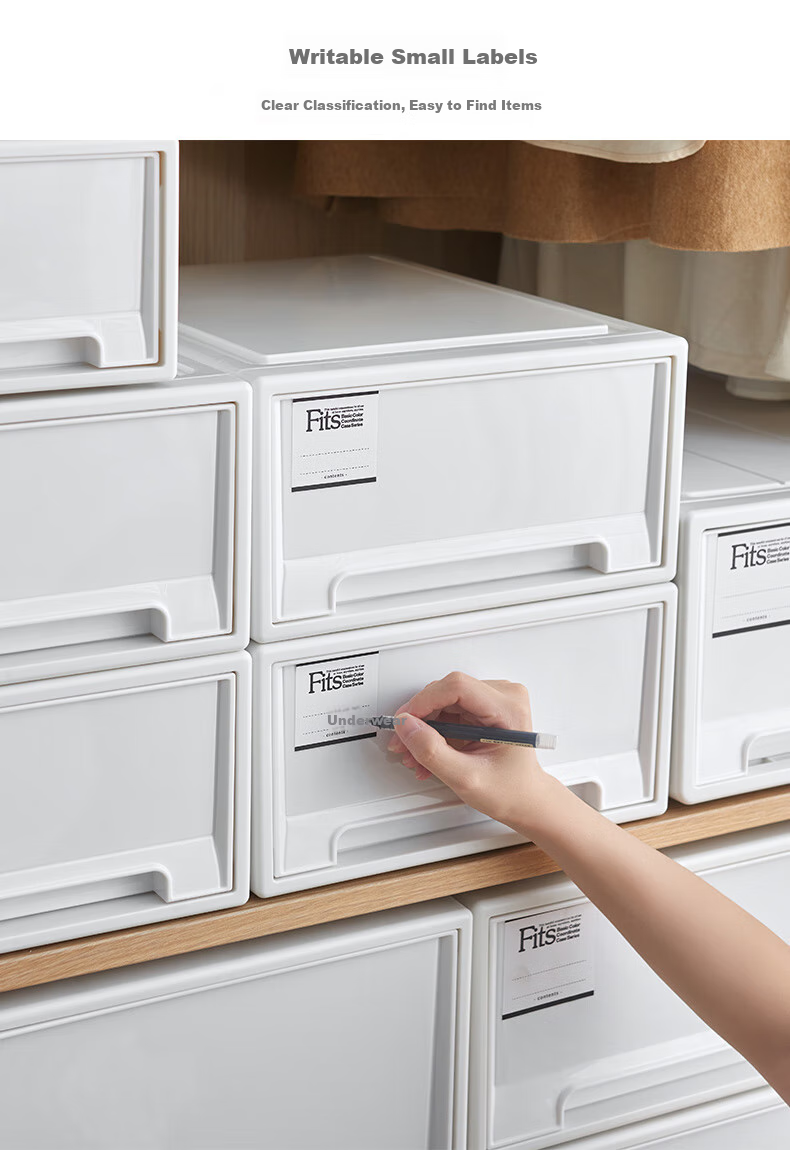 TENMA Modular Drawer Cabinet, Visible Storage Box, Underwear Organizer, Entryway Storage Drawer Unit 13