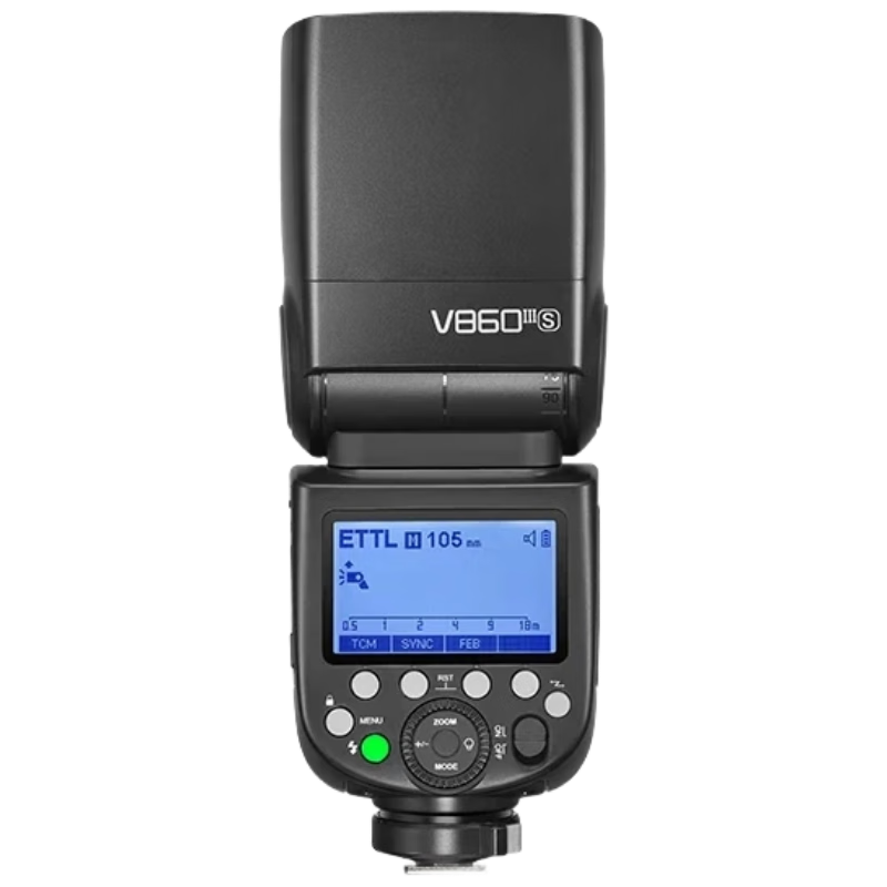 Godox V860III Third Generation Hot Shoe Flash for DSLR And Mirrorless Cameras, High-Speed Sync Off-Camera TTL Automatic Metering Lithium Battery Hot Shoe Flash Sony Versio