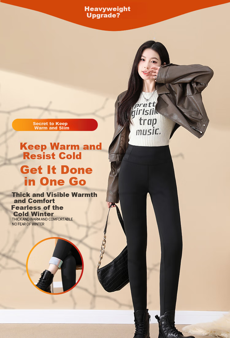 Xiongmaoxiangban Women's down Pants for Outdoor Wear, New Winter Style, 90% White Goose Down, Slim-Fit, Fleece-Lined, Thickened Shark Pants, Warm Cotton Pants 7