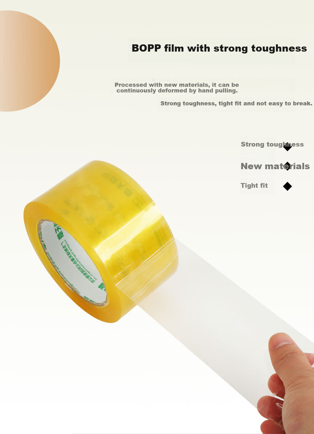 TANGO Ultra-Transparent Tape, 48mm*36.5m, 6 Rolls, 50um High Adhesion, Highly Transparent, for Packaging, Express Delivery, Office And Home Use, Value Pack with Strong Pull Resistance 4