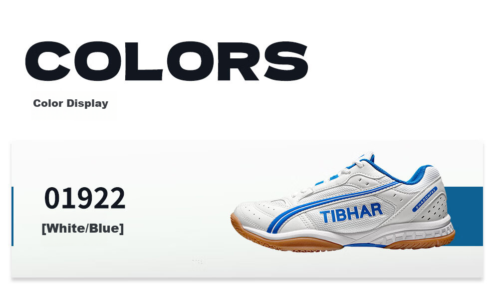 TIBHAR Table Tennis Shoes, Non-Slip Breathable Professional Training Competition Shoes, Rubber Sole Sports Shoes, 01922 White And Red, Size 41 13