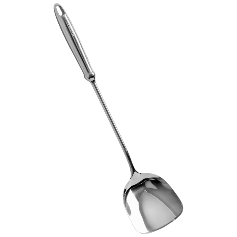 Banwu Life 316 Stainless Steel Mushroom Shovel Food Grade Mushroom Spatula Household Stir Fry Spoon High-end Iron Wok Spatula