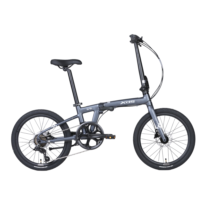 Складной велосипед XDS W5, 2025, 6 скоростей, цвет Deep Space Gray, 20 дюймов
