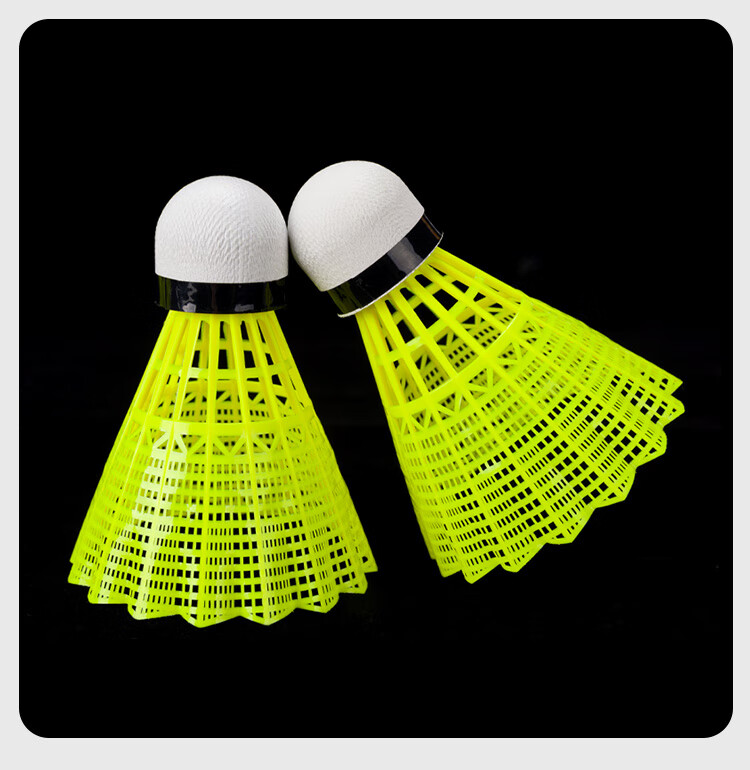 ENPEX Leshi 12-Pack Durable Nylon Shuttlecocks for Flight Stability Training and Competition S12 (Random Delivery) Badminton Shuttlecocks 7