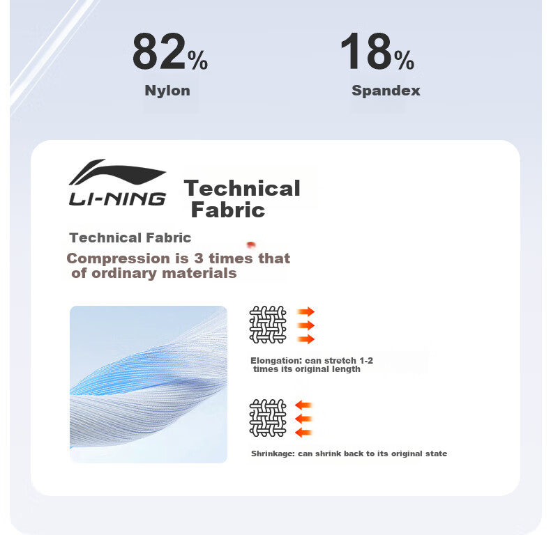 Li-Ning Knee Brace for Meniscus Injury, Sports-Specific Patellar Strap, Running, Summer Ultra-Thin, Hiking, Badminton Knee Protector 17
