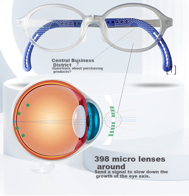 Muyu MU-6803 Children's Dream Series, 47 Lenses 18-138, Optical Functional Myopia Prevention And Control, Defocus Glasses for Back to School 8