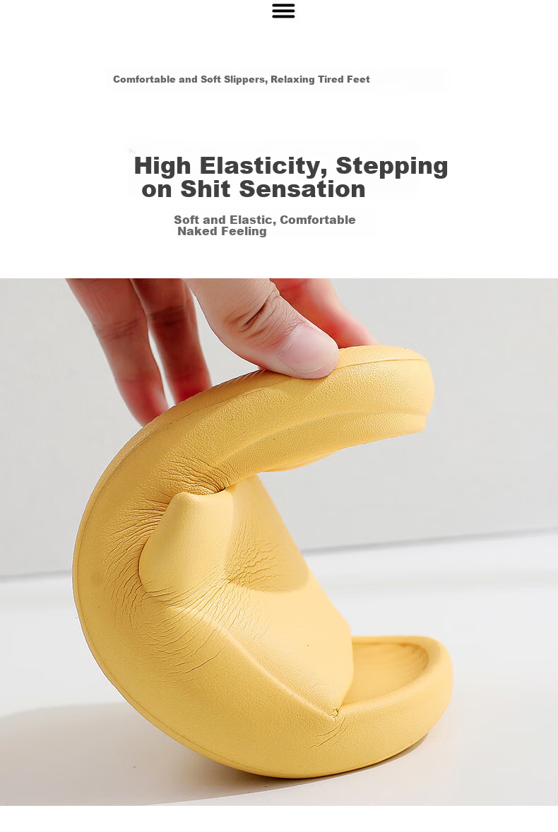 GUOLUOFEI Home Slippers for Men And Women, Summer Indoor Non-Slip Thick Sole Couple Bathroom Shower Sandals White Size 37-38 2