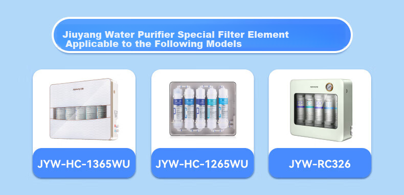 Joyoung Household Water Purifier Ultrafiltration Machine, Original PP Cotton Filter Cartridge *1, Compatible with JYW-HC JYW-HC JYW-RC326 Models 1