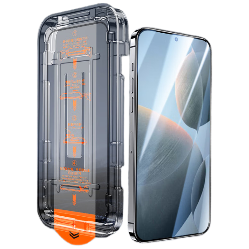 HotFire [2-Pack] Tempered Glass Screen Protector for Redmi Turbo4, High-Definition Anti-Drop, Anti-Fingerprint, Dust-Free Installation Case