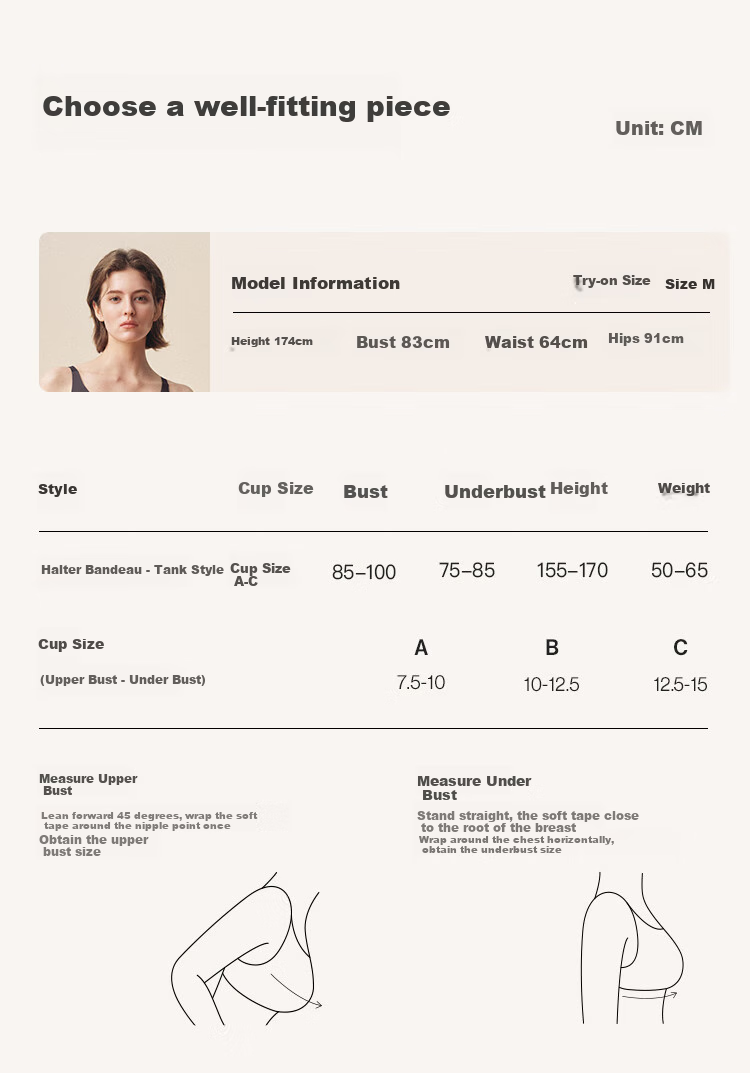 Ubras New Seamless Thin Strap Invisible Bra, No Size Powder Foundation Liquid Underwear, Invisible Skin Color, One Size Fits All 13