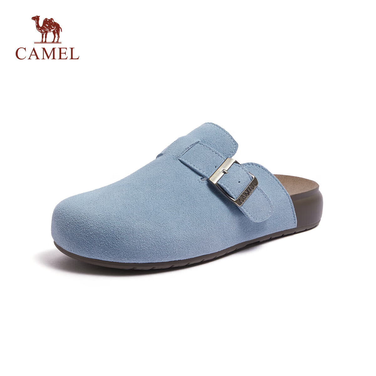 CAMEL Casual Slip-On Birkenstock Style Comfortable Shoes L26S700001 Blue (Upgraded Slip-On Version) Size 38