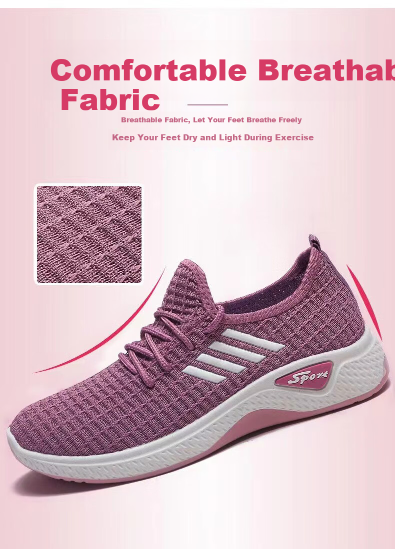FOOTOPPO Slip-On Canvas Shoes for Women, Summer Middle-Aged And Elderly Beijing-Style Breathable Sweat-Wicking Soft-Soled Walking Shoes for Grandmothers And Mothers 4
