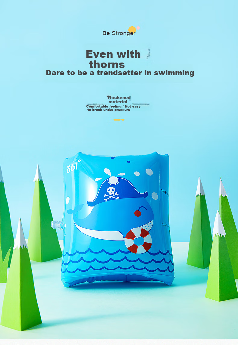 361° Adult Floating Sleeve Swimming Arm Rings Water Sleeves Swimming Equipment Beginner Swimming Arm Rings Inflatable Floating Sleeves 4