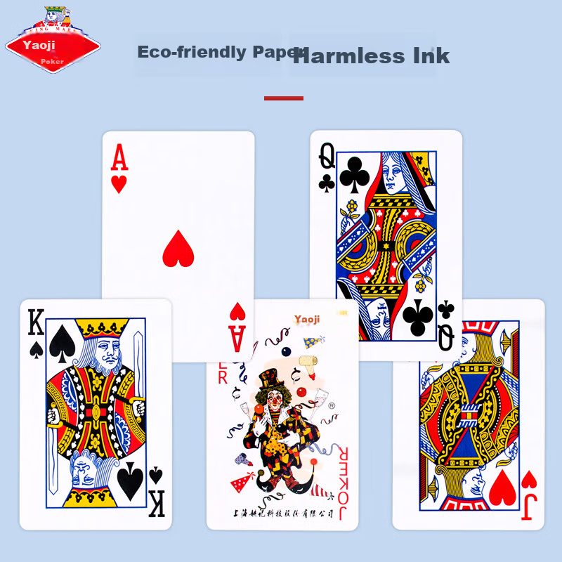 Yaoji Playing Cards, 2000 Poker Cards, Texas Hold'em, Board Games, Outdoor Camping, Doudizhu Game, Entertainment Cards, 100 Decks Included