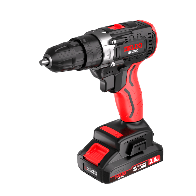 Deli Xidianqi 21V Electric Drill, Lithium-Ion Impact Drill, Cordless Screwdriver, Household Rechargeable Electric Drill, Power Tool Box Set