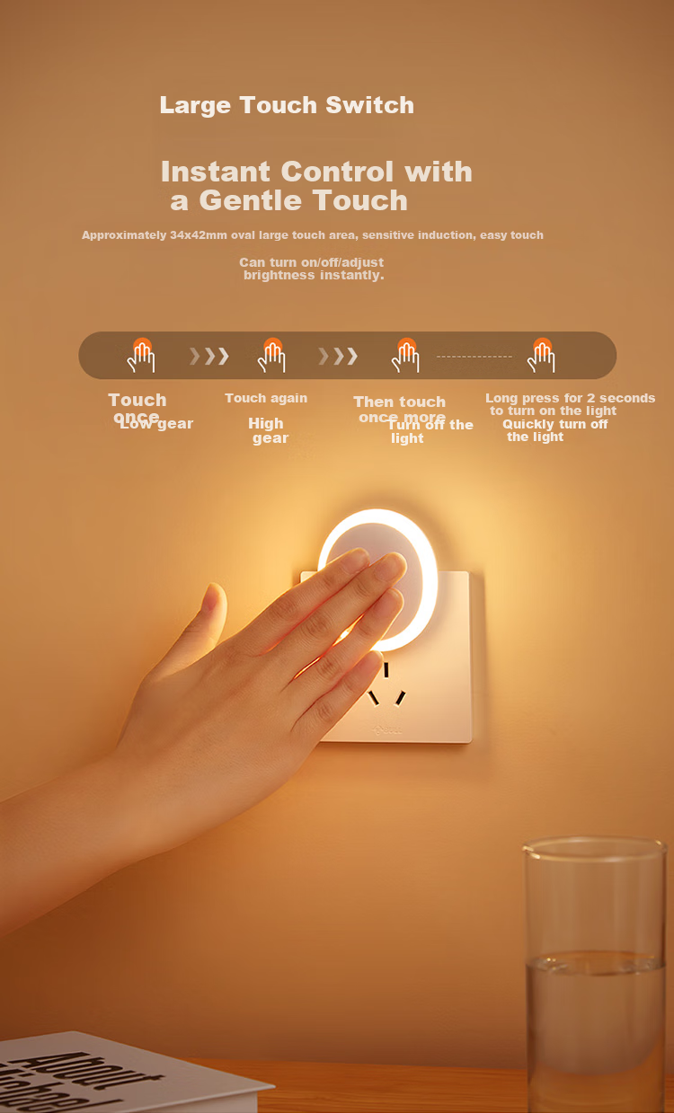 BULL Rechargeable Sensor Night Light Corridor MC-D001C-AD Motion and Light Sensor Auto On/Off 600mAh 6