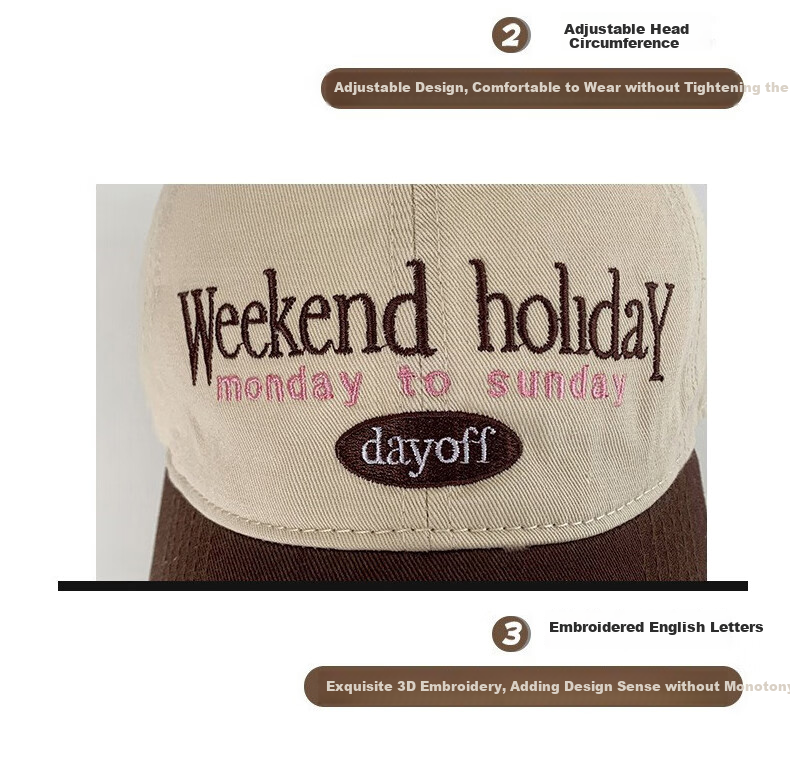 TUCANO Baseball Cap for Men And Women, Spring And Summer Sun Protection Hat, Trendy Versatile Visor Cap with Embroidery, Cotton Sun Hat 5