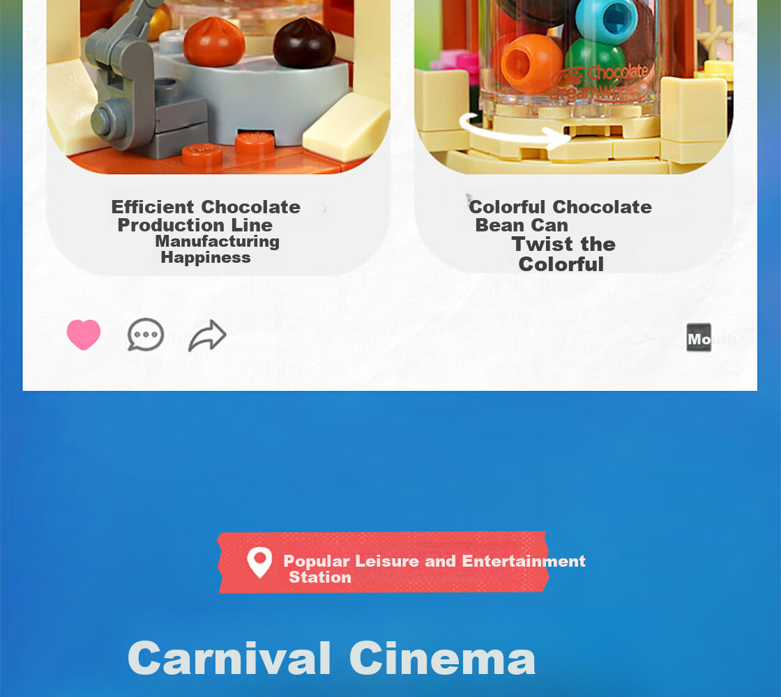 MINISO Musical Instrument Store, Building Blocks, Children's And Adult Assembly Toys, Desktop Ornaments, Birthday Gifts for Men And Wome 14