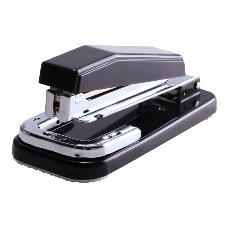 SUNWOOD Efficiency King Series, 25-Page Rotatable Stapler, Compatible with 24/6 Staples, Black, P414