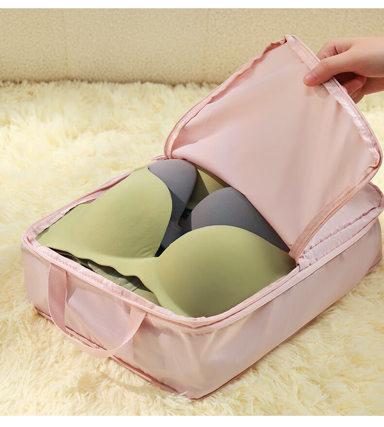 Grace Compression Travel Storage Bags Underwear Luggage Organizer Medium + Large Waterproof Minimalist Business Trip Travel Essentials 10