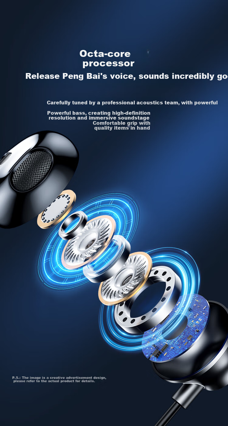 BIAZE Computer Headset, Dual 3.5mm Ports, 3-Meter Wired Headphones, Over-Ear Style, Replaceable Cable, Noise-Canceling with Microphone, for Gaming, Live Streaming, E-Sports, Delta Force, FPS, Sound Positioning 4