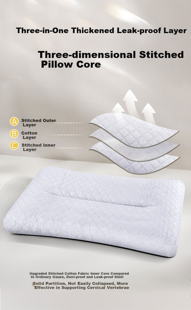 Zhunhang Cervical Pillow for Cervical Spondylosis, Neck Support Pillow, Buckwheat And Mugwort Pillow, Firm Sleeping Pillow for Adults, Round Pillow for Sleeping 12